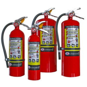 4 Badger® Advantage® Multi-purpose ABC Fire Extinguishers